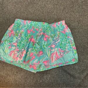Lilly Pulitzer Luxletic Ocean Trail shorts